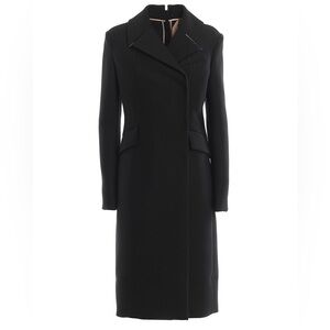 N°21 Back Full zip Slim Fit Long  Women's Trench‎ Coat Size S EU 40